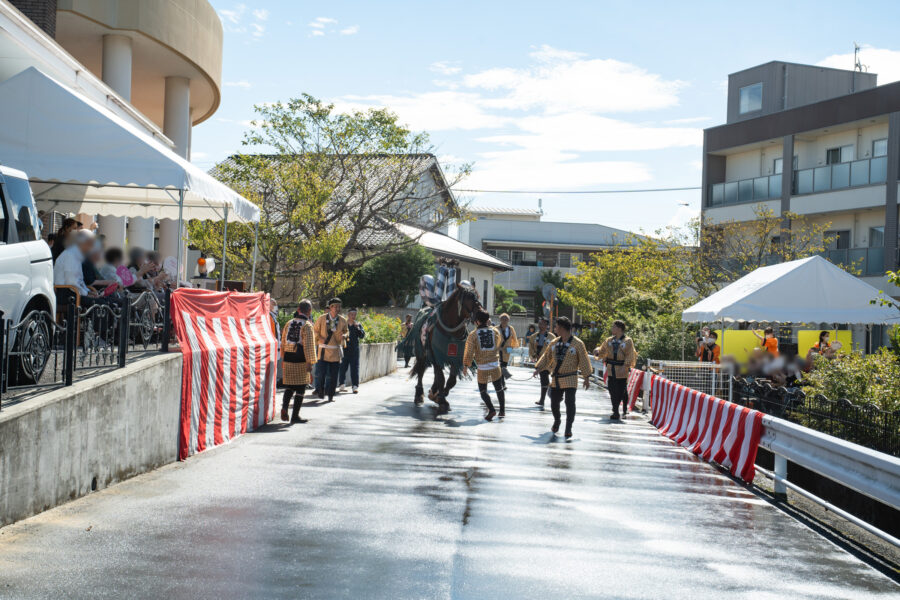 お馬さんが到着しました!