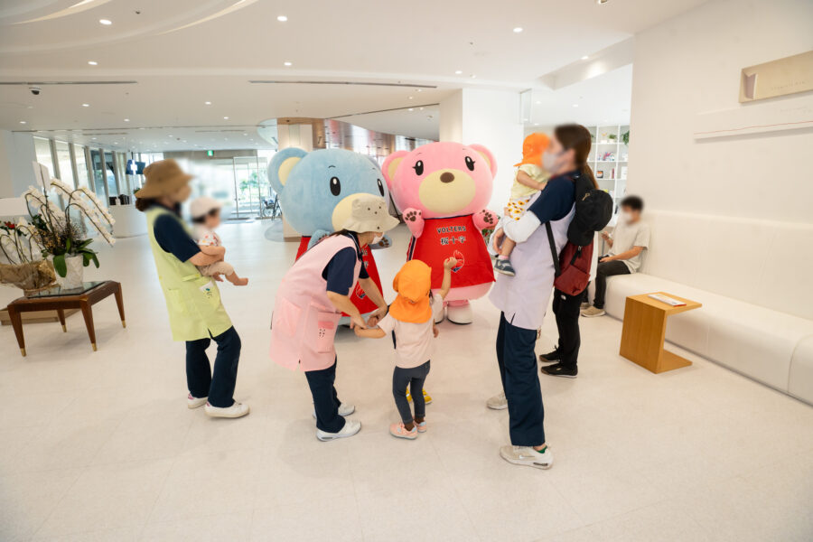 さくらちゃん&十字郎くんと保育園のお友達