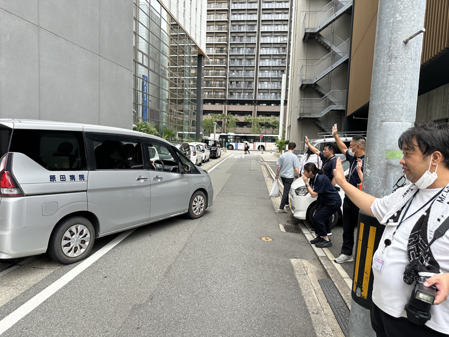 福岡桜十字から