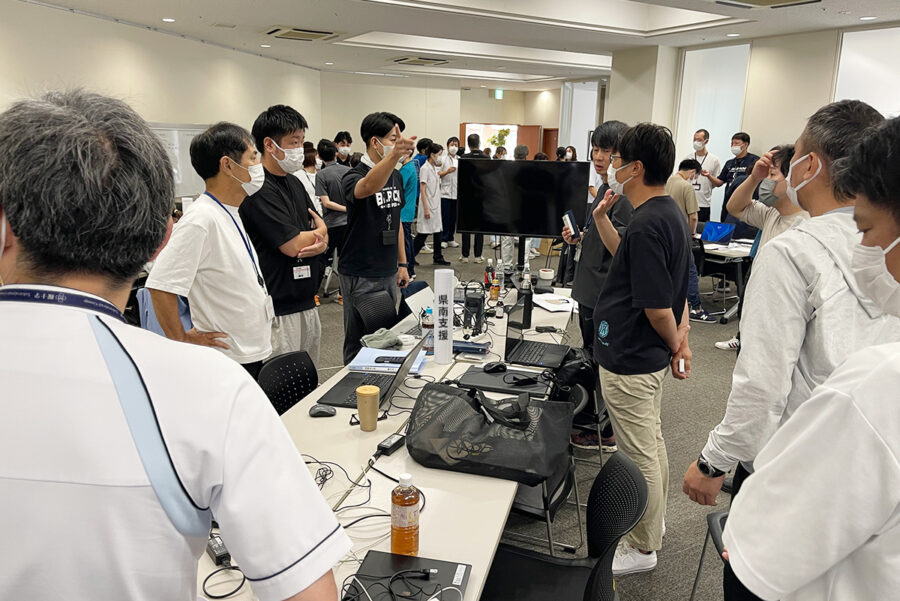 桜十字病院 県南支援チーム